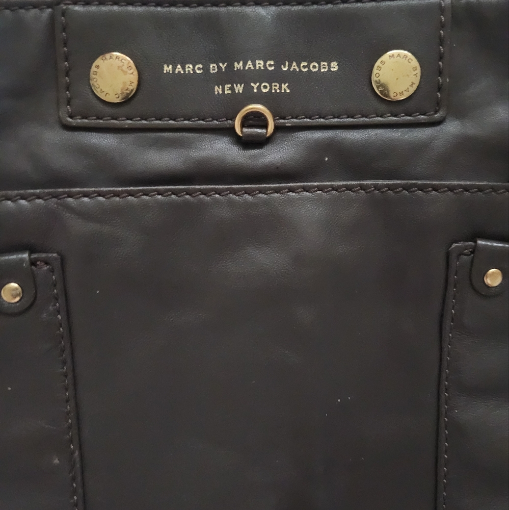 Marc by Marc Jacobs Black Leather Tote